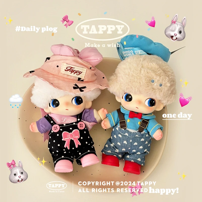 挞皮DIMOO唐老鸭黛丝迪士尼系列玩偶可爱手工原创情侣套装娃衣