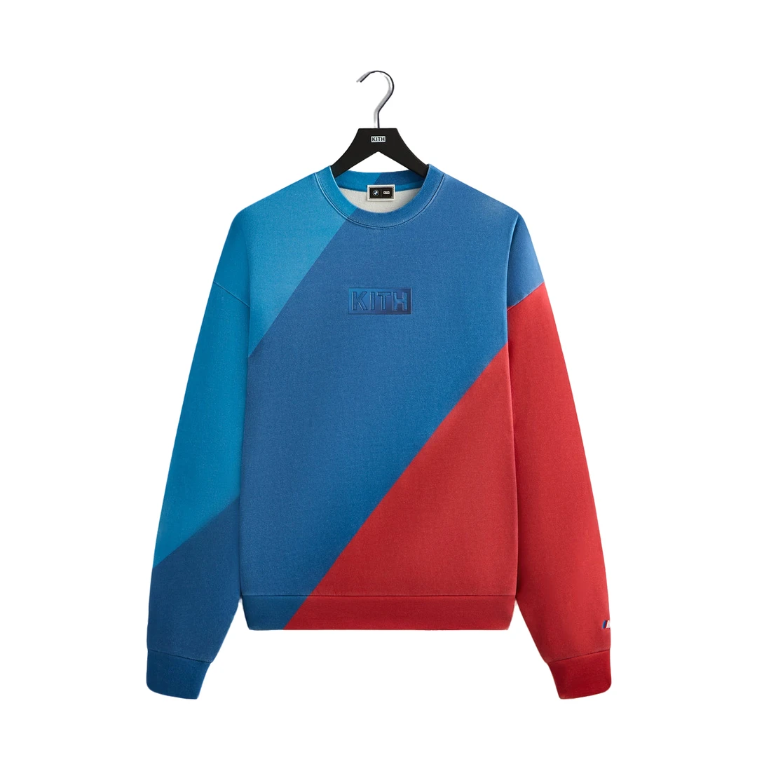 Kith BMW 联名款 蓝色套头卫衣