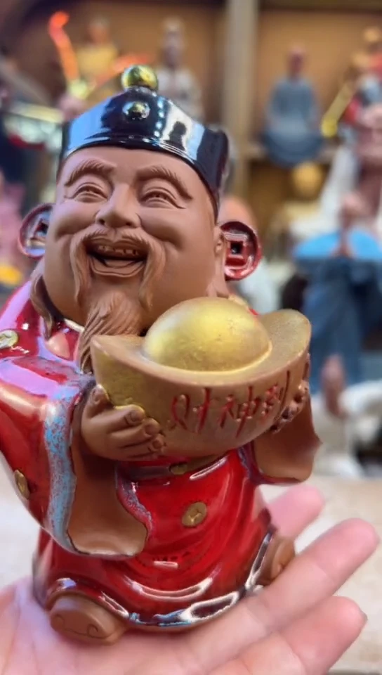 紫砂茶宠器闵茶宠摆件