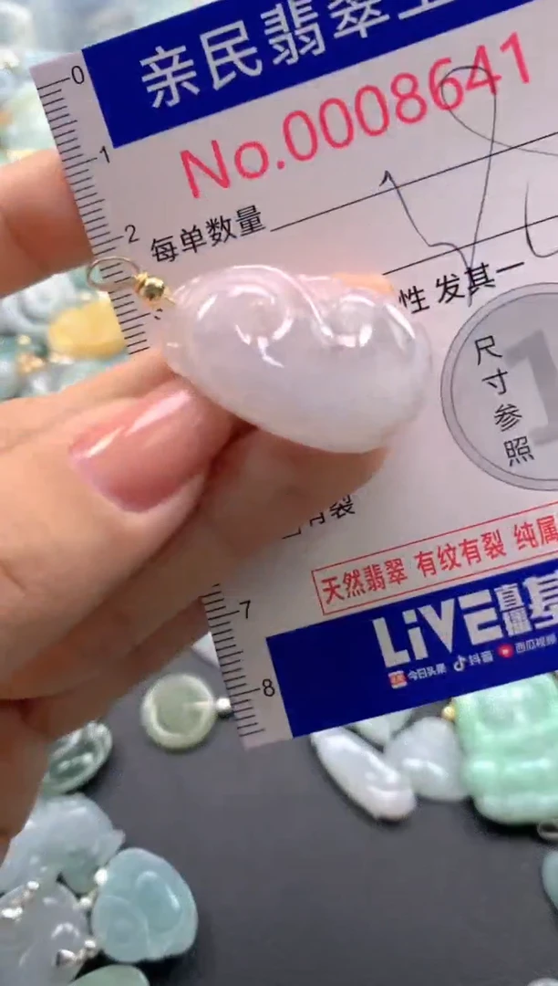 颈饰未镶嵌翡翠8641