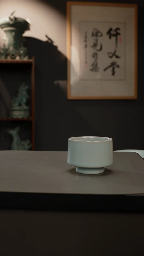 【闪购商品】杯原产地原矿 高足杯