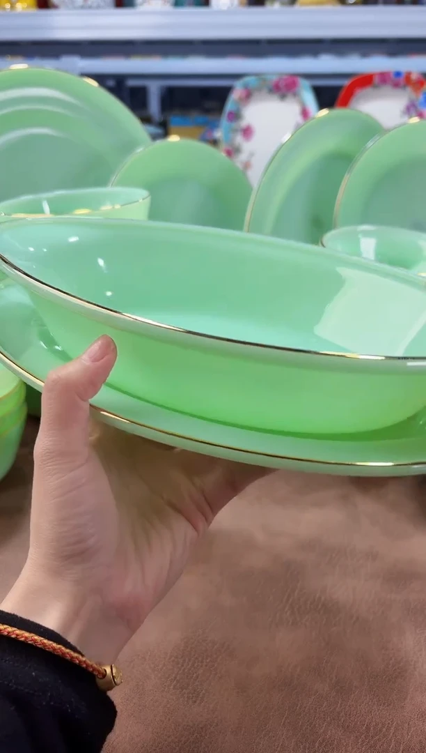 玉瓷  鱼盘2个景德镇陶瓷