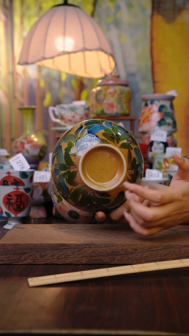 摆件泥垚手作 景德镇手工手绘器物