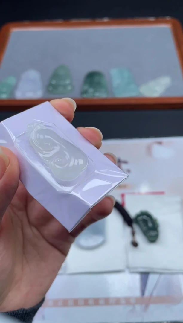 【闪购商品】定制翡翠银S925镶嵌01-18HDJT0127648