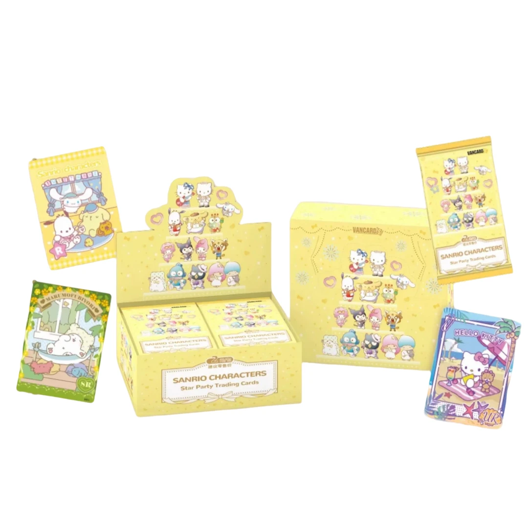 【CR+2】三丽鸥家族萌星派对收藏卡-萌趣包 盲盒代拆 d宵夜