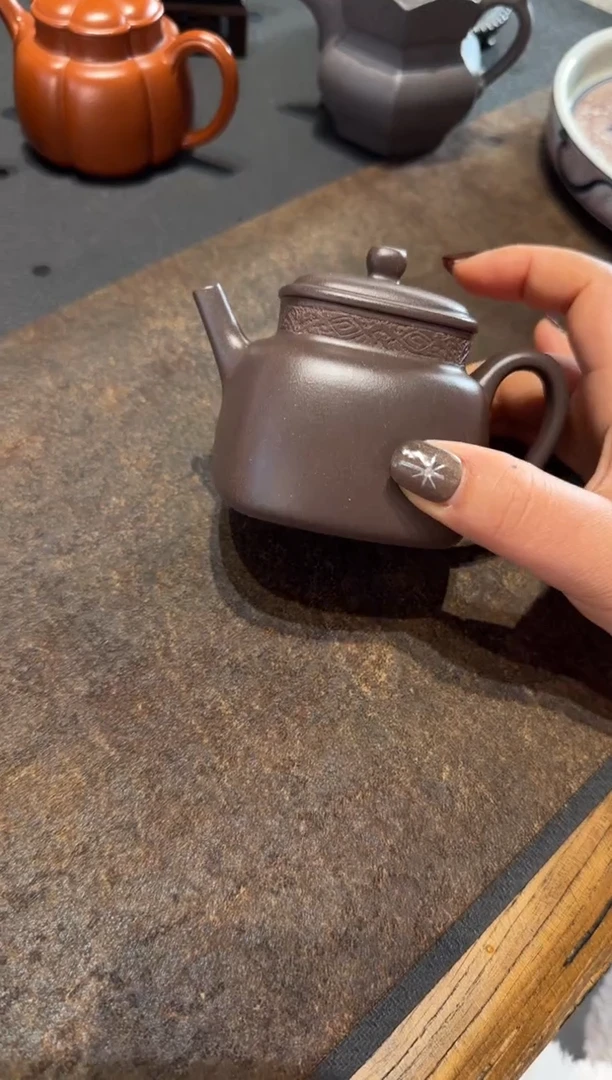 【闪购商品】紫砂茶壶四方言心