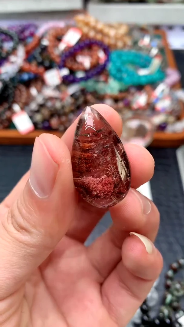 【闪购商品】水晶吊坠(赠链)未镶嵌6