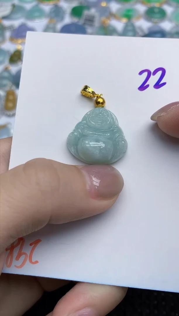 【闪购商品】翡翠颈饰未镶嵌天然翡翠A货