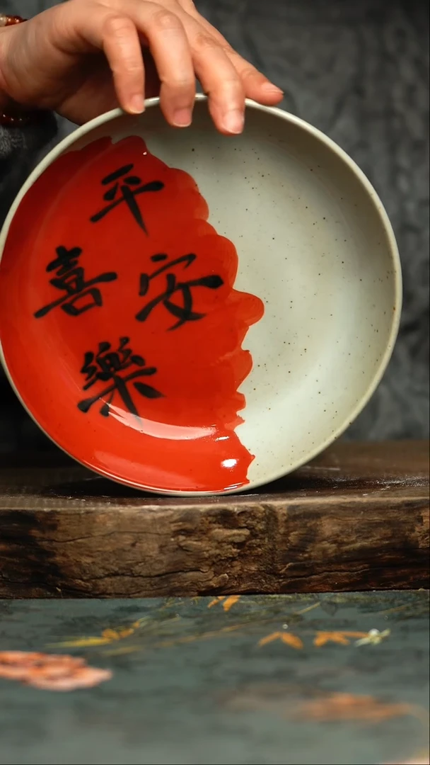 【闪购商品】杯釉下彩手工手绘同款陶器