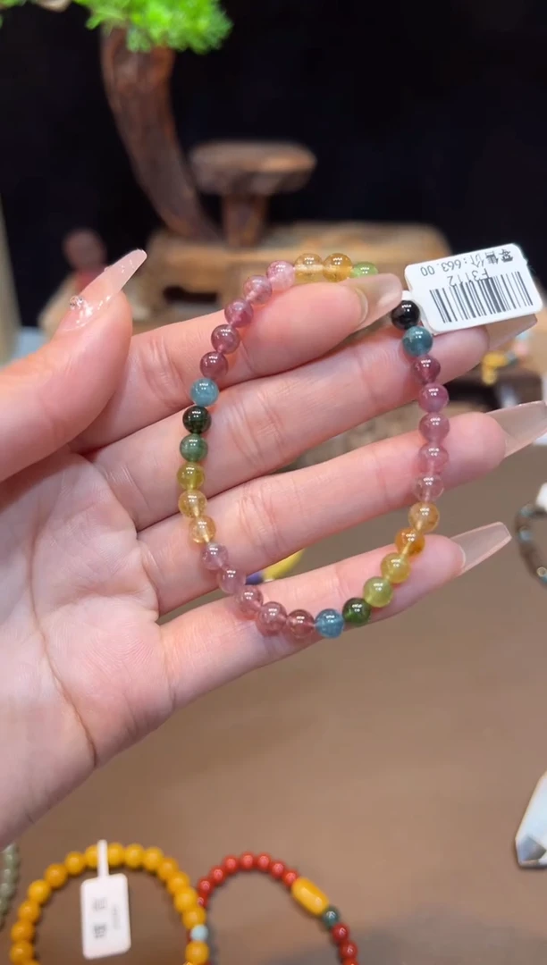 【闪购商品】碧玺手链未镶嵌手饰@@F3112