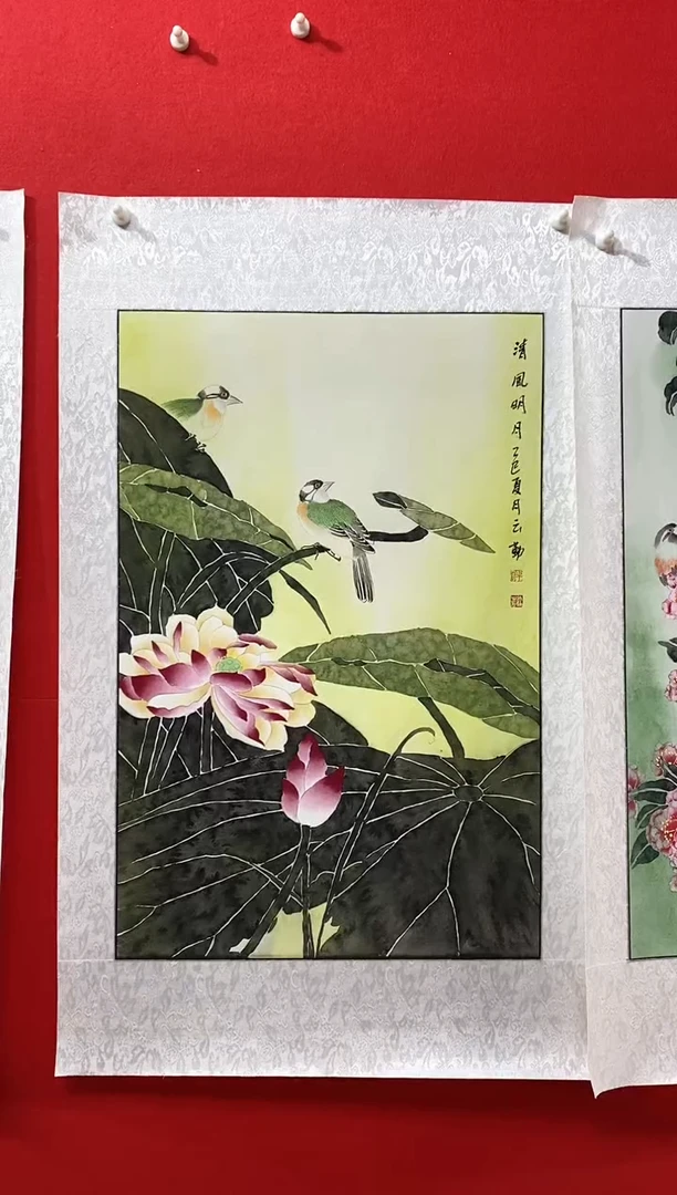 国画NYQ杰牛云勤老师作品
