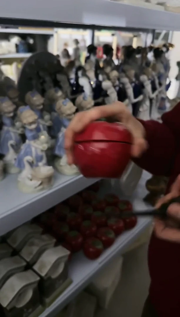 【闪购商品】默认微瑕高端树脂陶瓷摆件W749