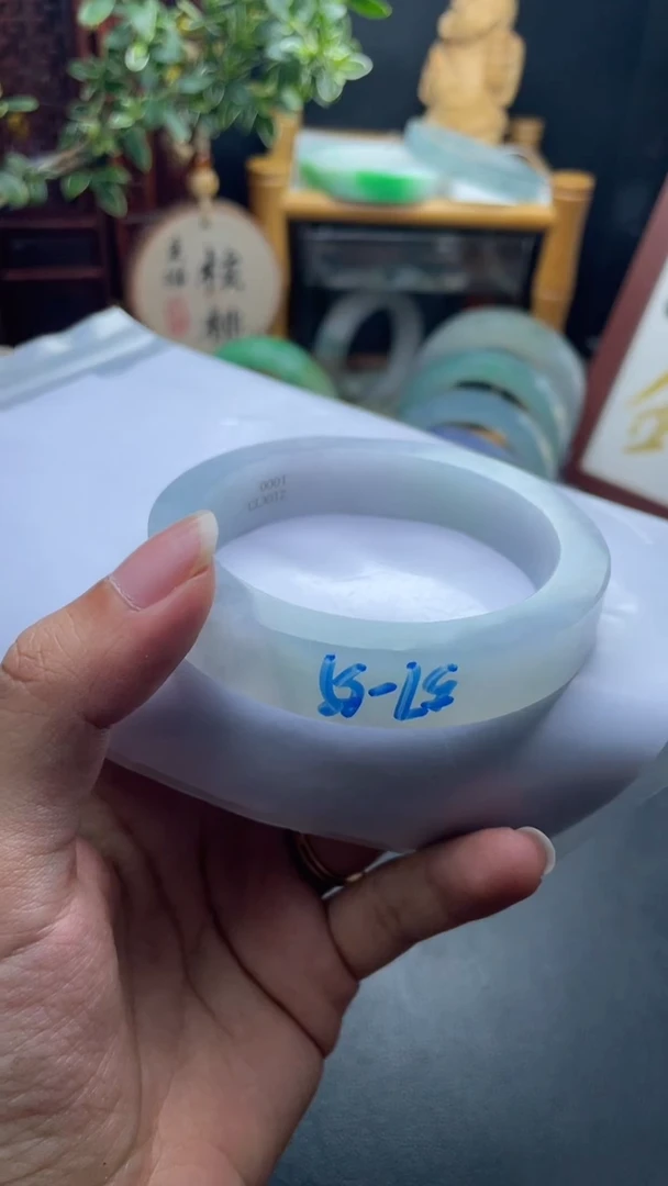 定制翡翠毛胚手镯未镶嵌毛胚定制57-59