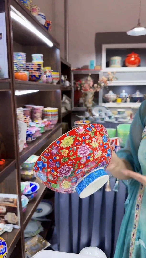 8英寸汤碗1个景德镇陶瓷