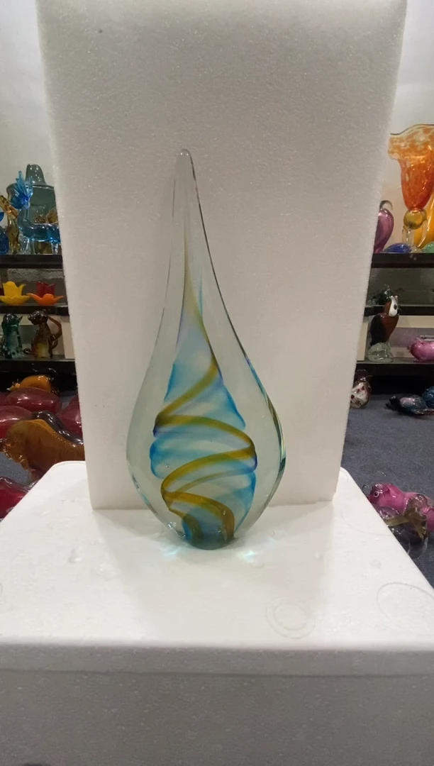琉璃琉璃水滴一个——高30cm