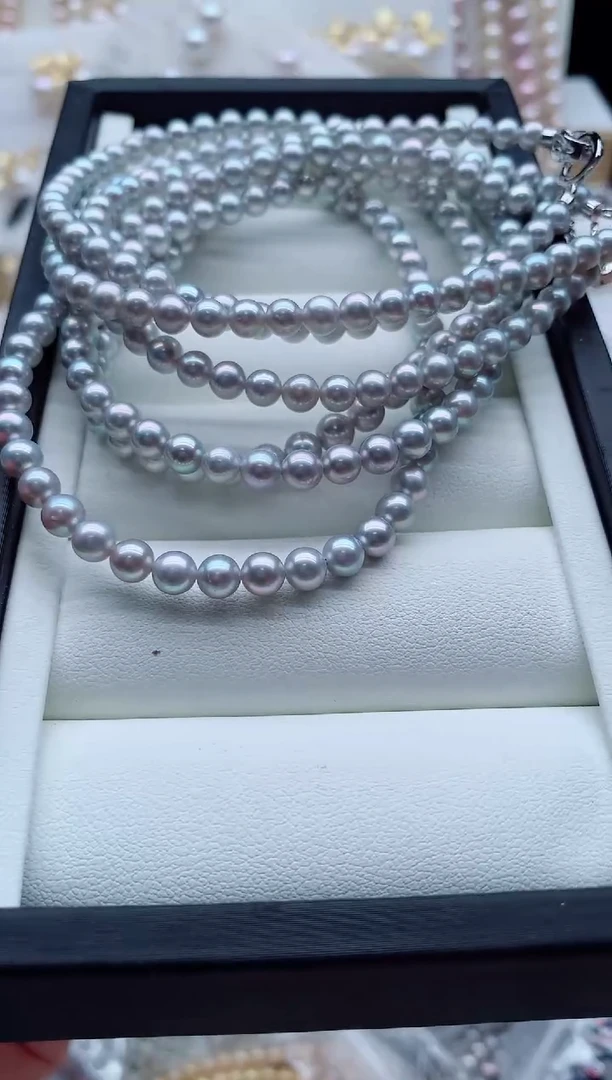 项链合金淡水珍珠多样性发其一，非无暇