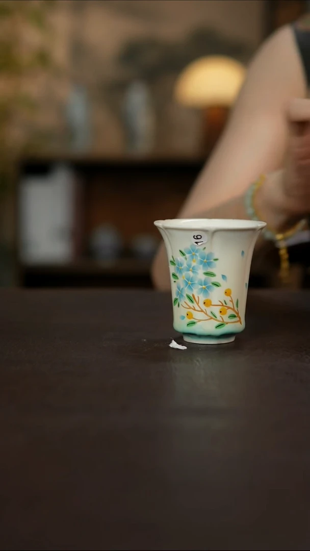 杯景德镇陶瓷杯碗柴烧多人