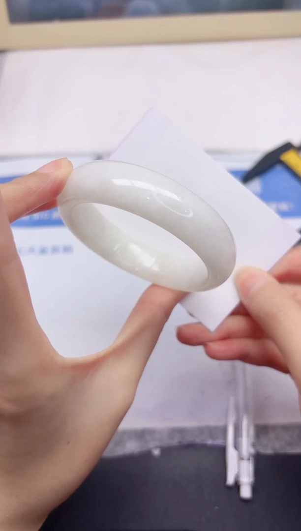 和田玉手镯未镶嵌614-54.7