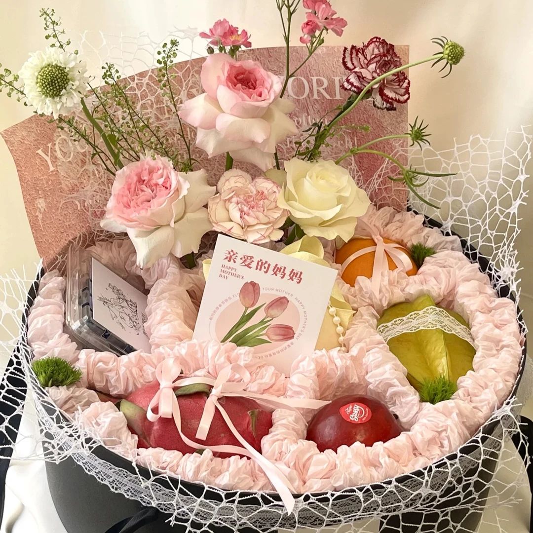 【东胜同城送】母亲节限定水果礼盒(苹果100g）