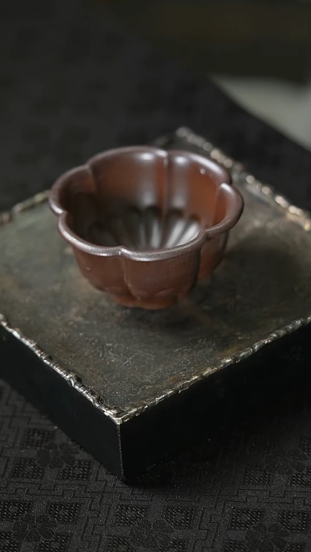 【闪购商品】紫砂茶杯2号 瑕疵 紫砂柴烧