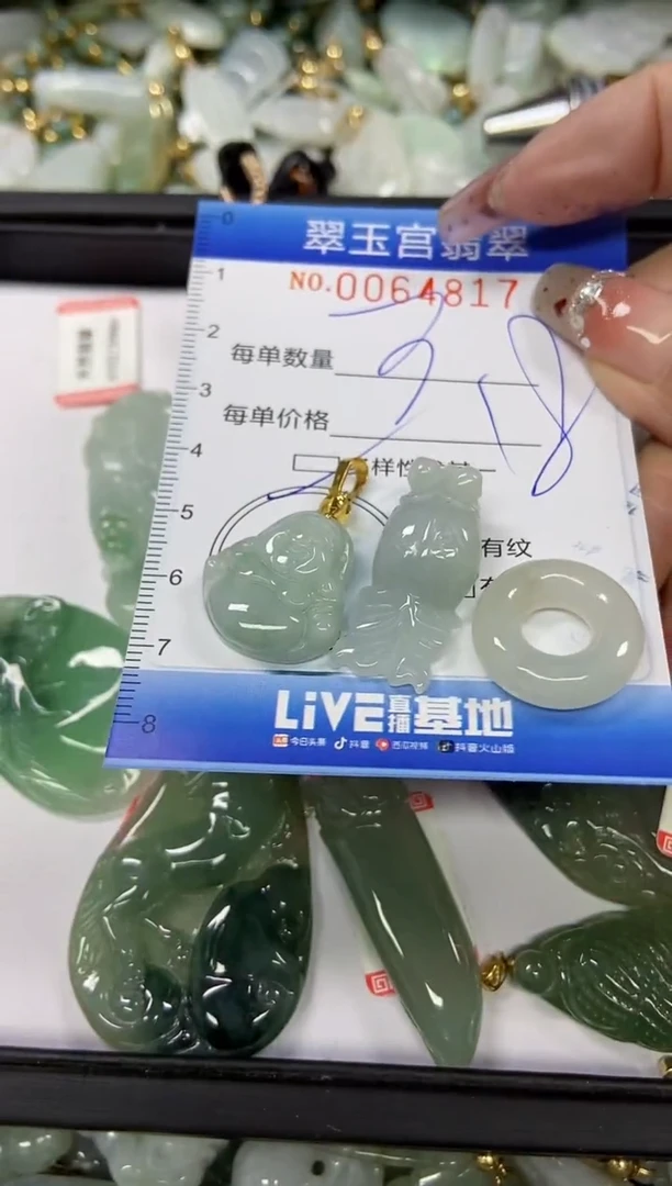 【闪购商品】翡翠颈饰未镶嵌闪购商品0064817多样性发其一