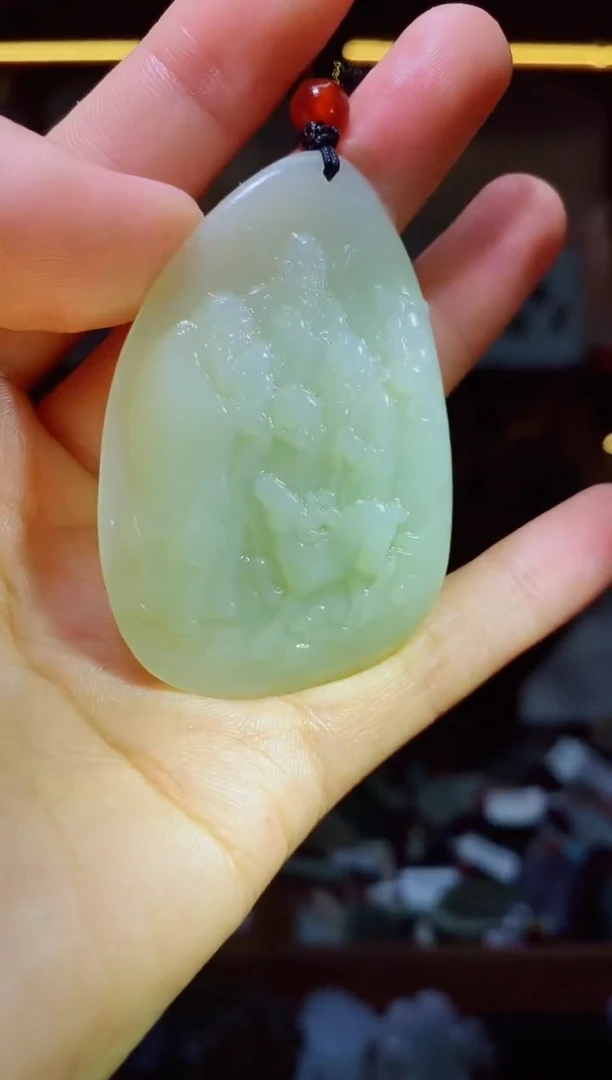 颈饰未镶嵌和田玉1
