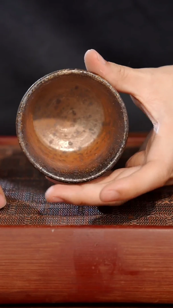 陶瓷奢瓷/瑞寅柴烧茶器（杯子）806 微瑕