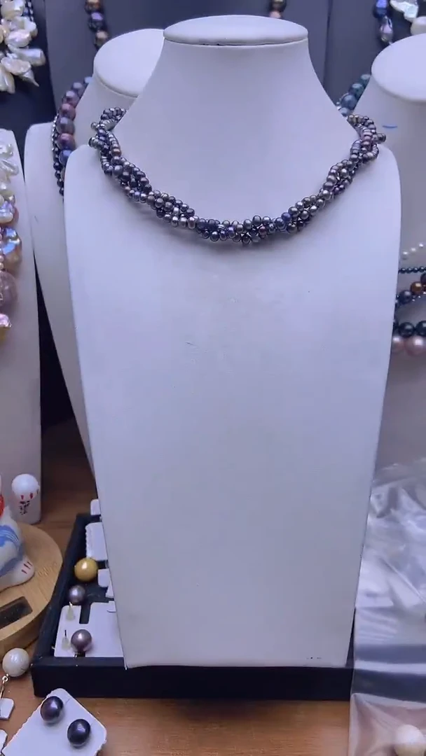淡水珍珠未镶嵌颈饰1