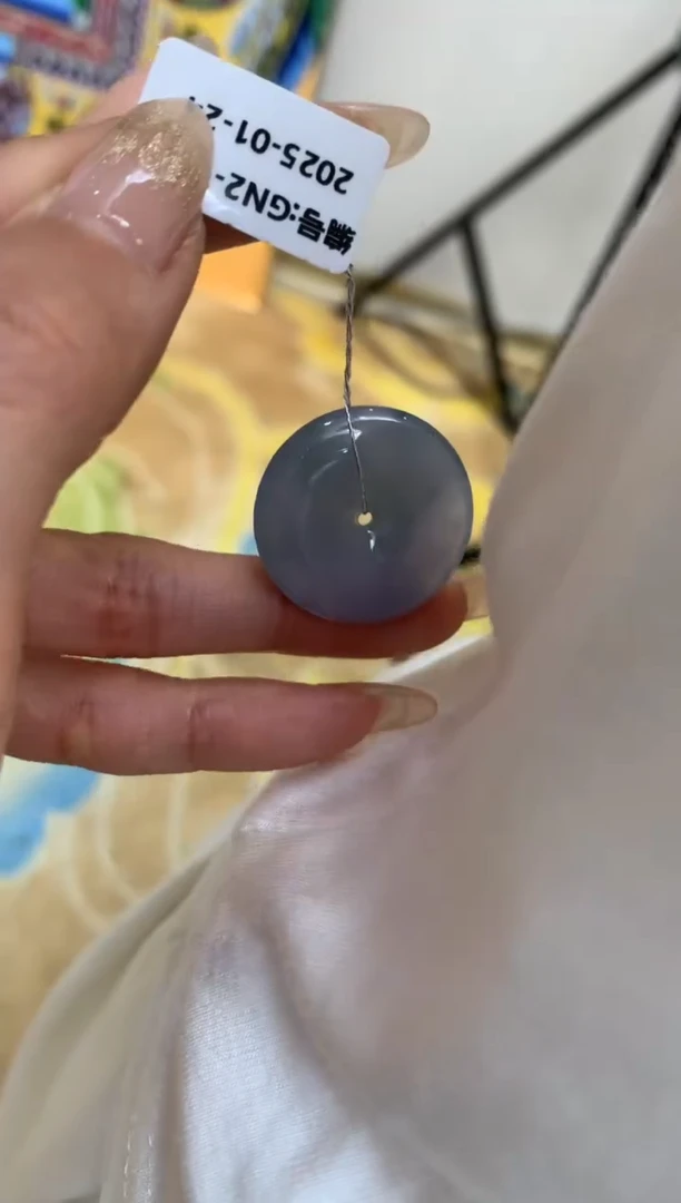 【闪购商品】翡翠颈饰未镶嵌平安扣