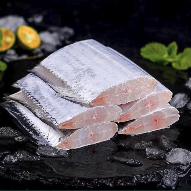 正宗舟山小眼油带鱼段 中段无冰 舟山狗哥 7-9段/盒