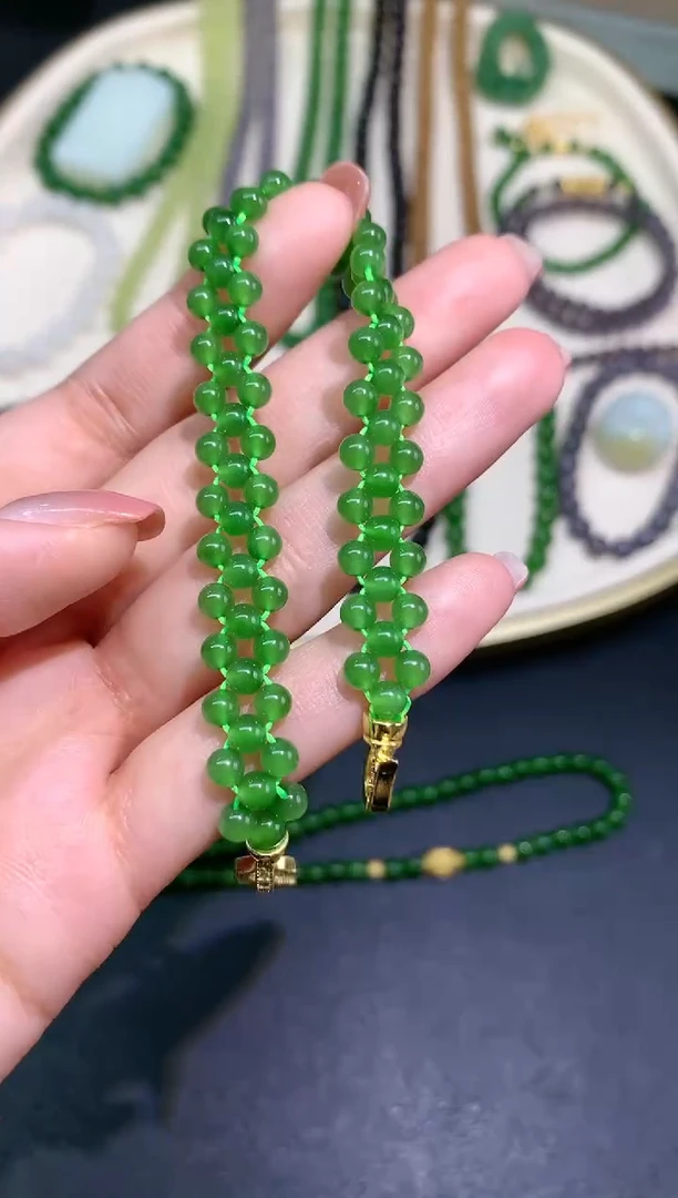 手串未镶嵌和田玉手链A233|550