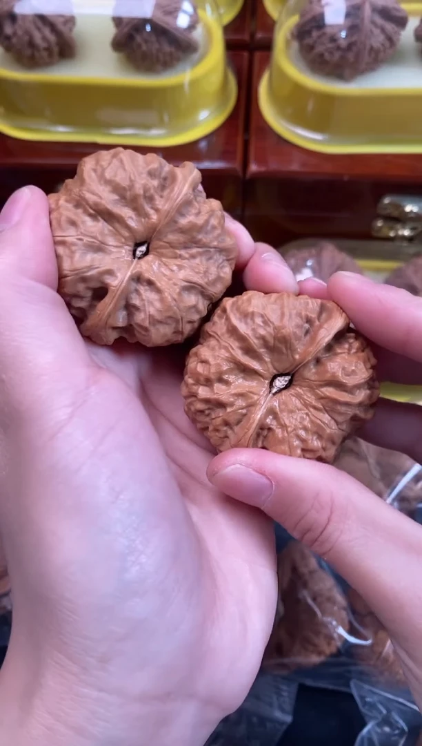 把件文玩核桃蛤蟆头45尺Q692