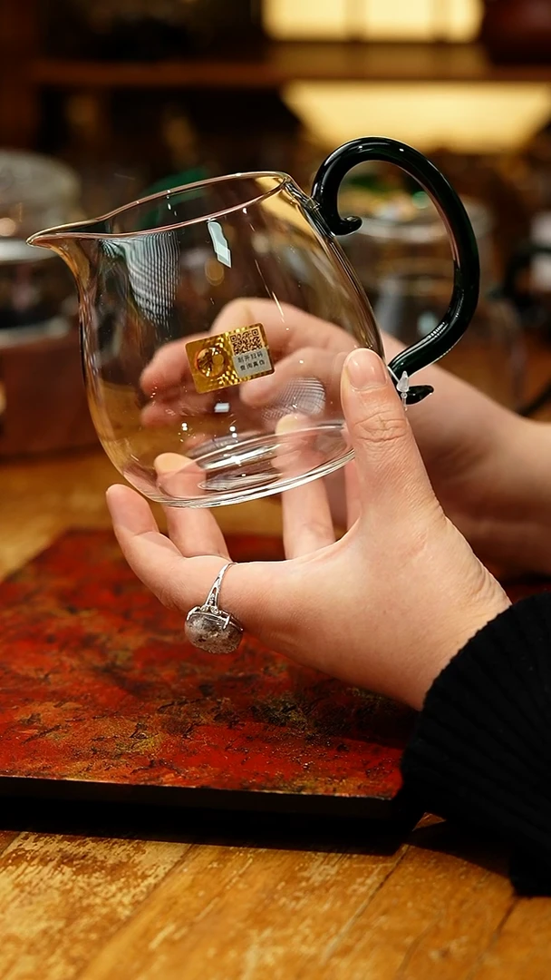 【闪购商品】禾器/晶彩锦然茶海/墨绿色