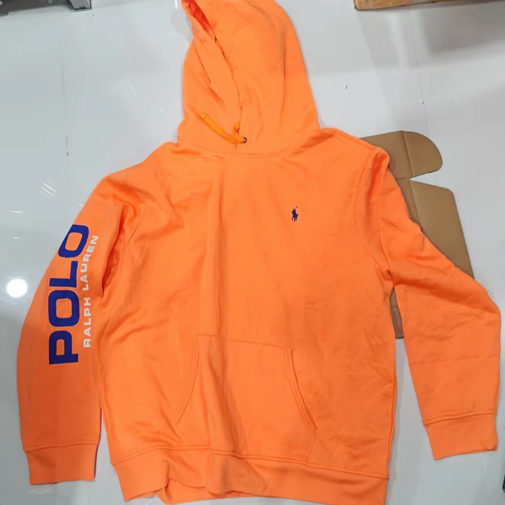 【林一专属】Polo Ralph Lauren拉夫劳伦 手臂logo带帽卫衣