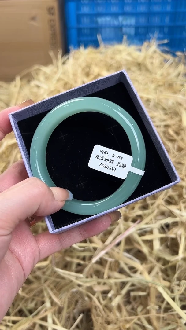 未镶嵌手镯石英质玉B-999-55