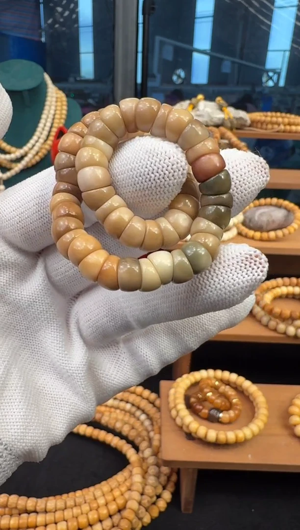 【闪购商品】菩提根/象牙果手串龙脊菩提多宝大肠单圈卡8