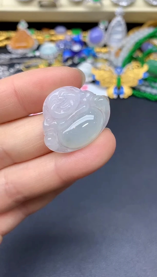 颈饰未镶嵌翡翠43-翡翠雪姐天天见