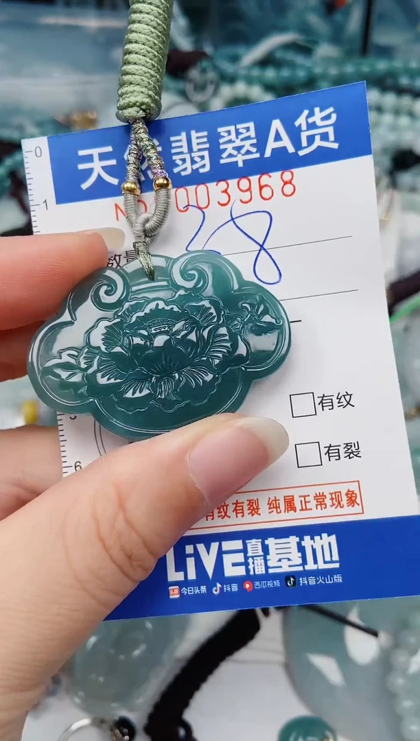 颈饰未镶嵌翡翠00003968