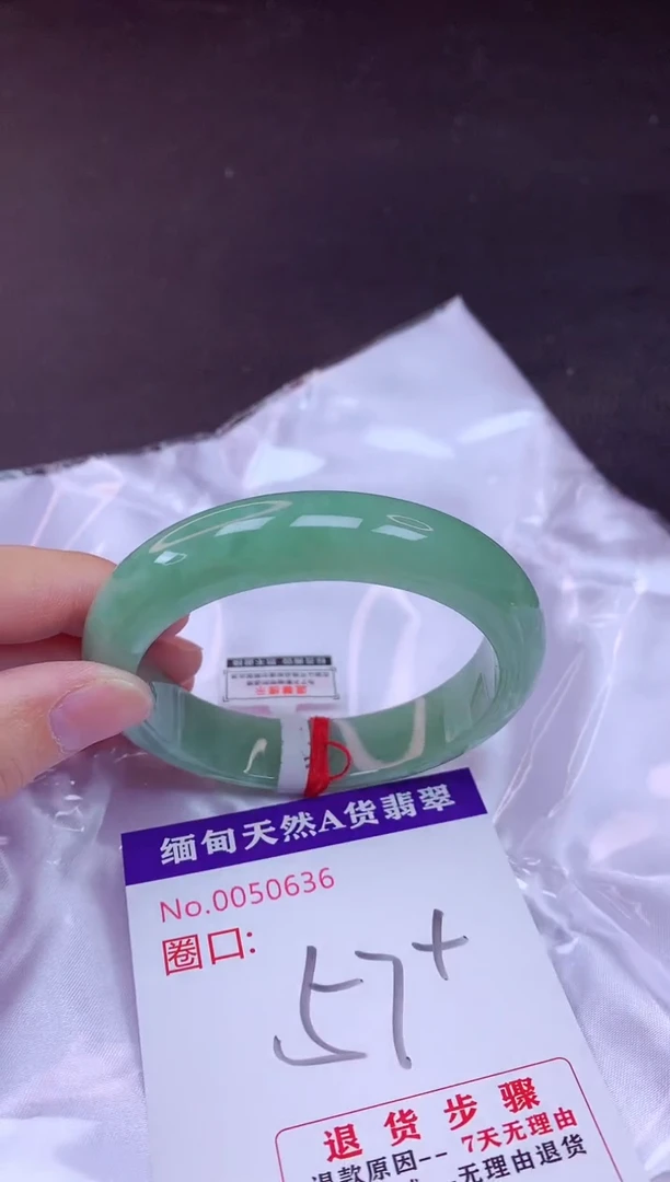 未镶嵌手镯翡翠57（7天无理由退换 ）