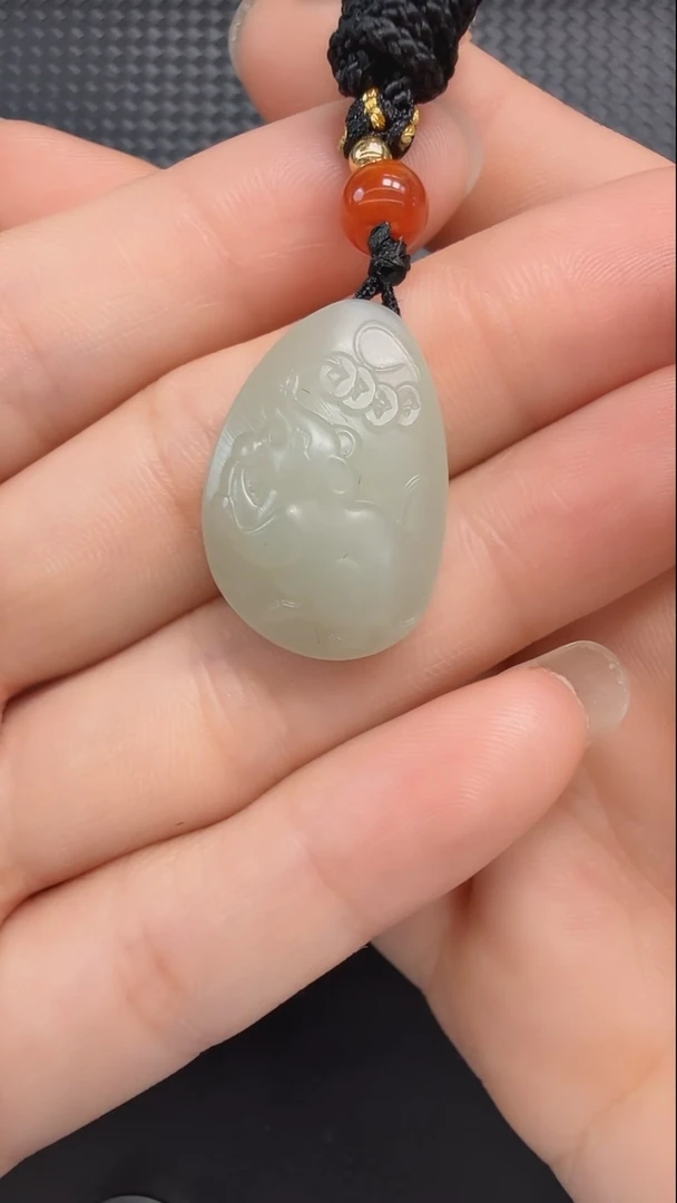 和田玉未镶嵌吊坠(不含链)541 鼠