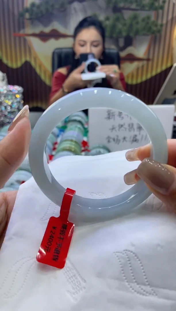 未镶嵌手镯翡翠00007858