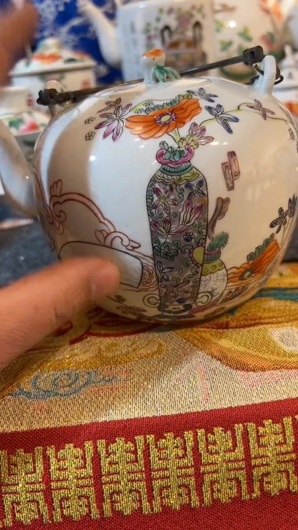 摆件瓷摆件瓷摆件金水壶