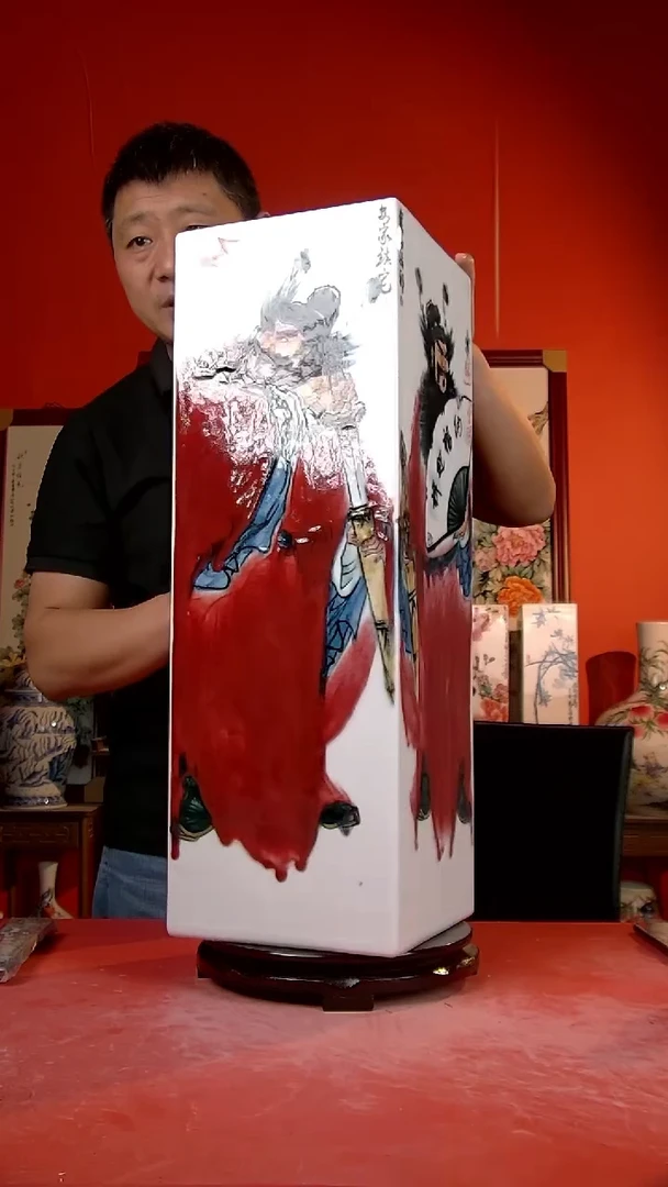 摆件景德镇陶瓷 手工手绘22