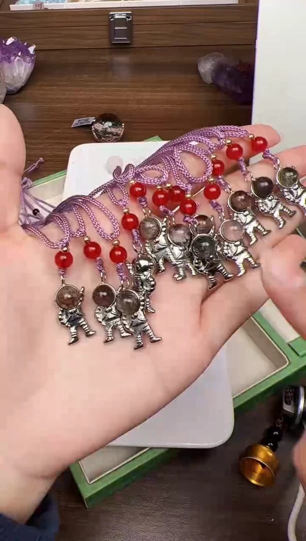 吊坠(赠链)合金水晶悦3198 多样性发一件