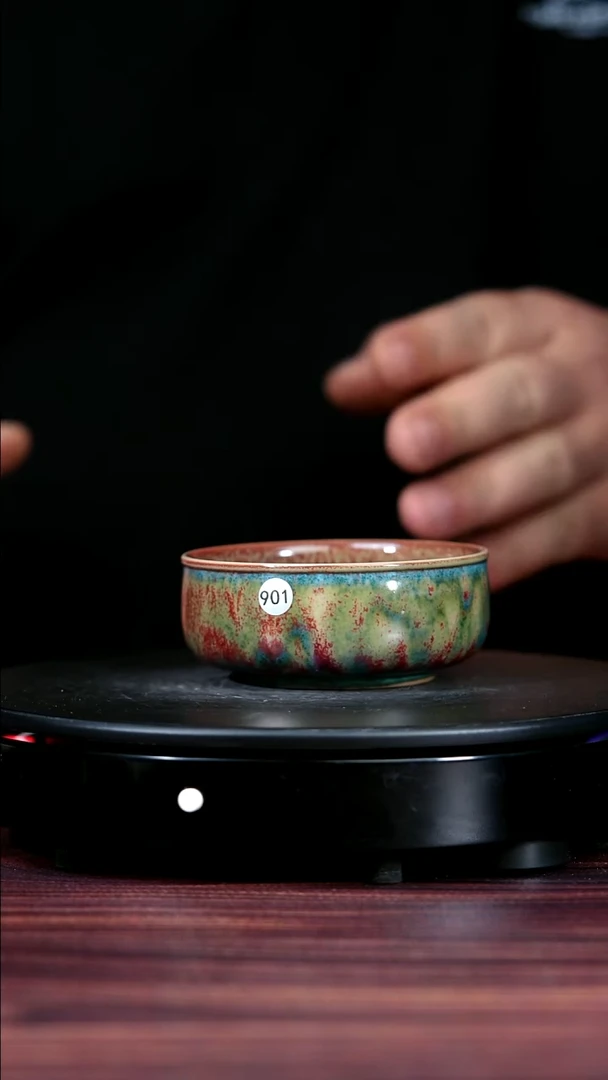 其他钧瓷901#盼龙窑一级品原矿钧瓷普洱杯