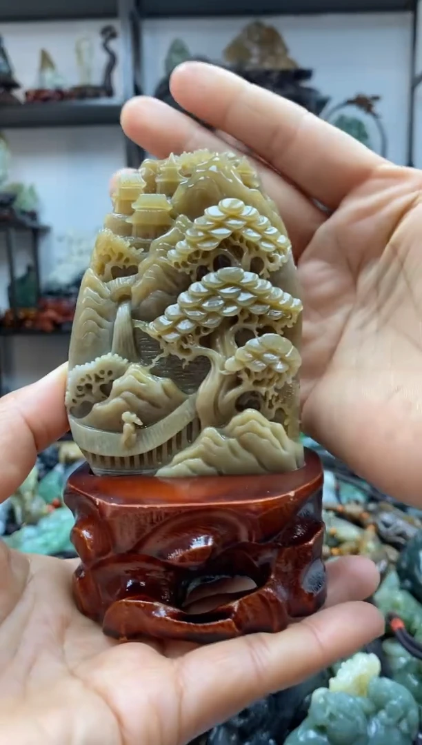 【闪购商品】和田玉摆件未镶嵌1