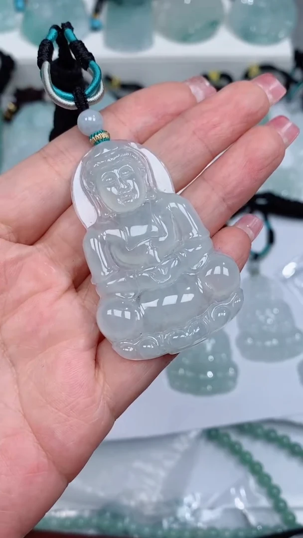 翡翠未镶嵌颈饰吊坠