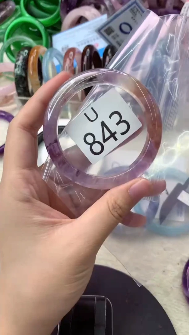 未镶嵌手镯水晶U843-55