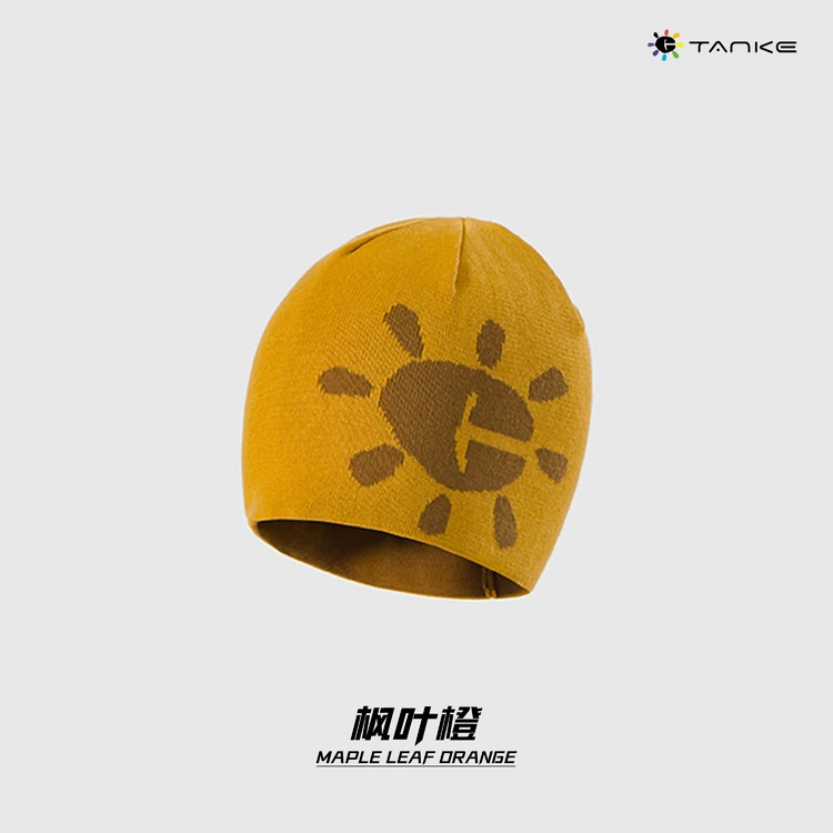 质量很好 户外防风防寒撞色冷帽保暖男女运动帽针织帽AR-990