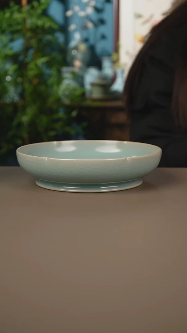 仿古大葵口洗一级